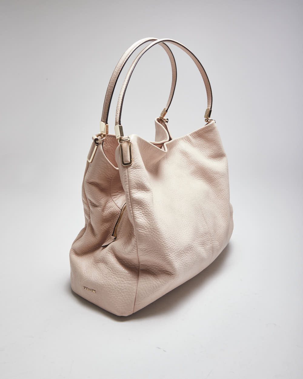 Y2K Coach Baby Pink Shoulder Bag