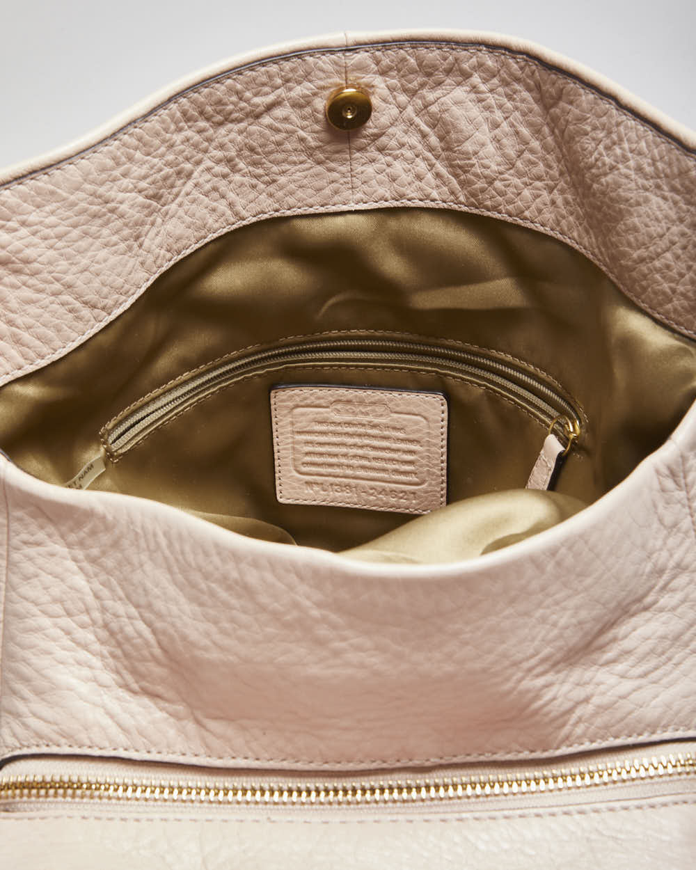 Y2K Coach Baby Pink Shoulder Bag