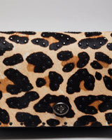 Coach Dinky Leopard Embellished Cross-body Bag