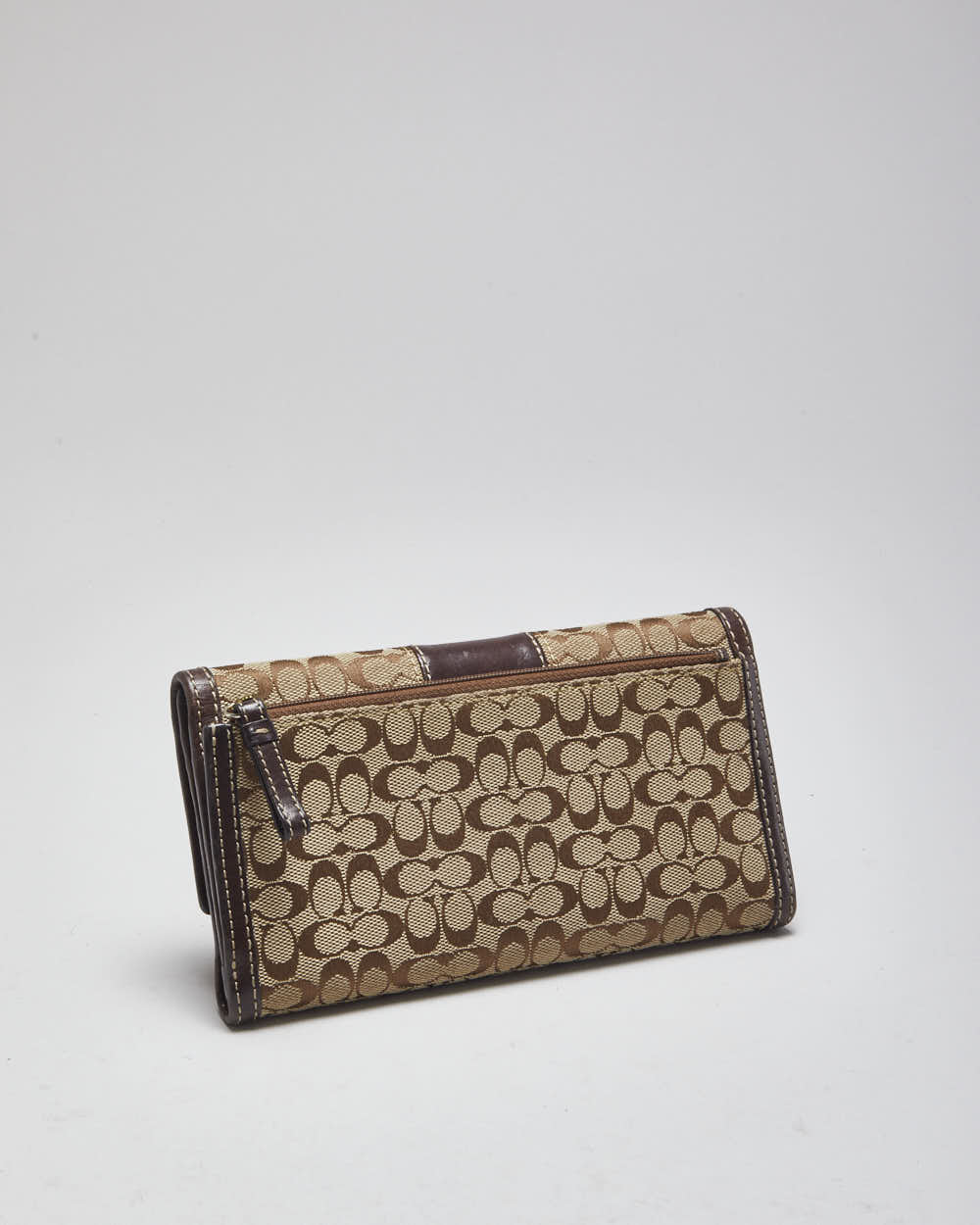 Vintage Coach Monogram Two Piece Wallet Set