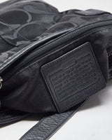 Coach Black Monogram Cross-body Bag