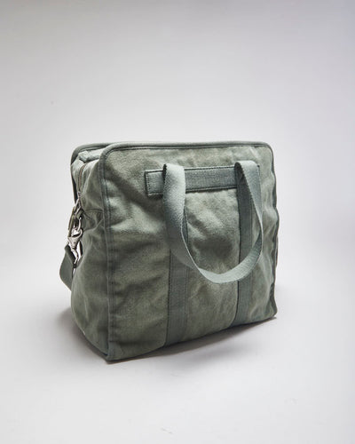 Wilfred Khaki Cotton Tote Shoulder Bag