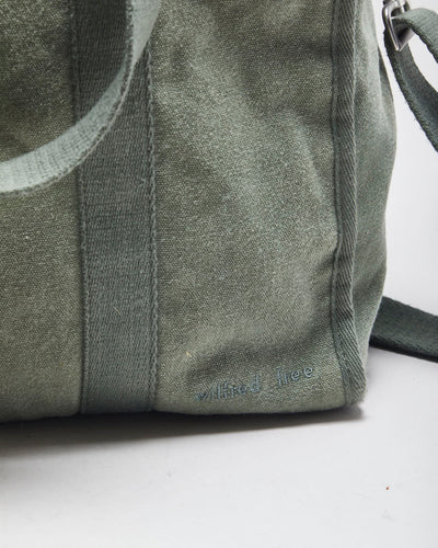 Wilfred Khaki Cotton Tote Shoulder Bag