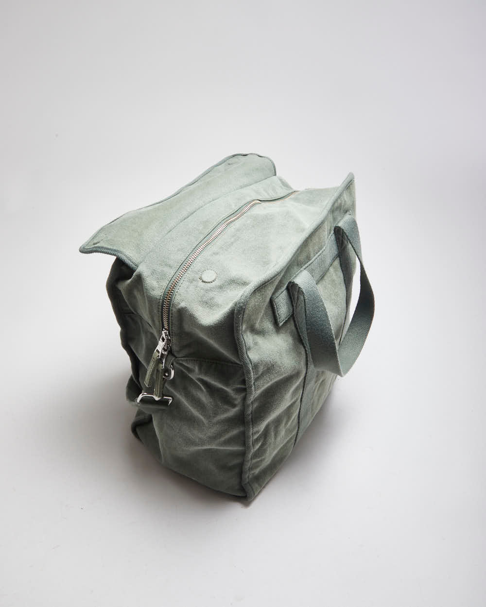 Wilfred Khaki Cotton Tote Shoulder Bag