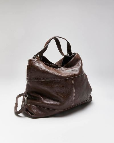 Vintage Y2K Regina Dreamy Brown Leather Shoulder Bag