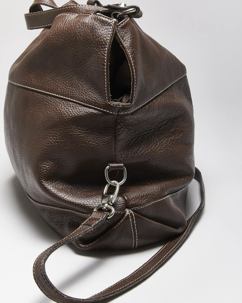 Vintage Y2K Regina Dreamy Brown Leather Shoulder Bag