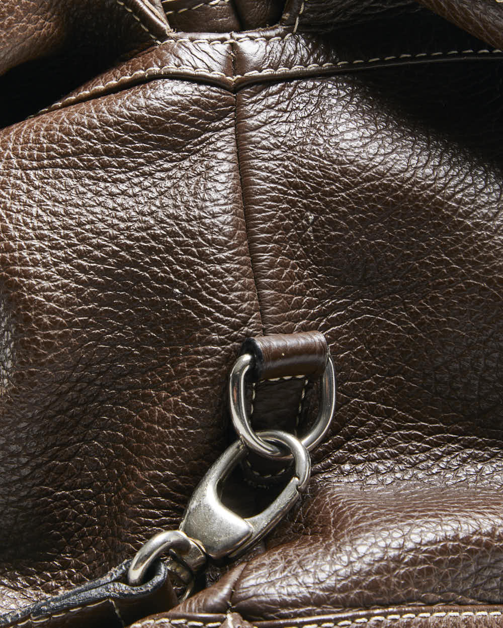 Vintage Y2K Regina Dreamy Brown Leather Shoulder Bag