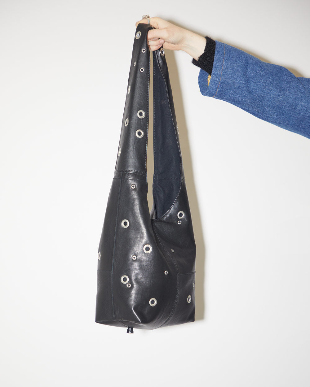 Rokit Originals Rework Leather Stevie Eyelet Bag