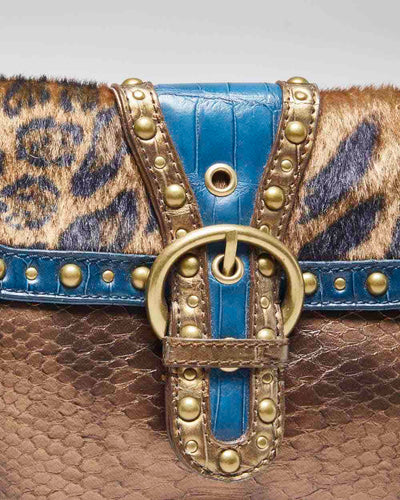 Nine West Studded Animal Print Bag