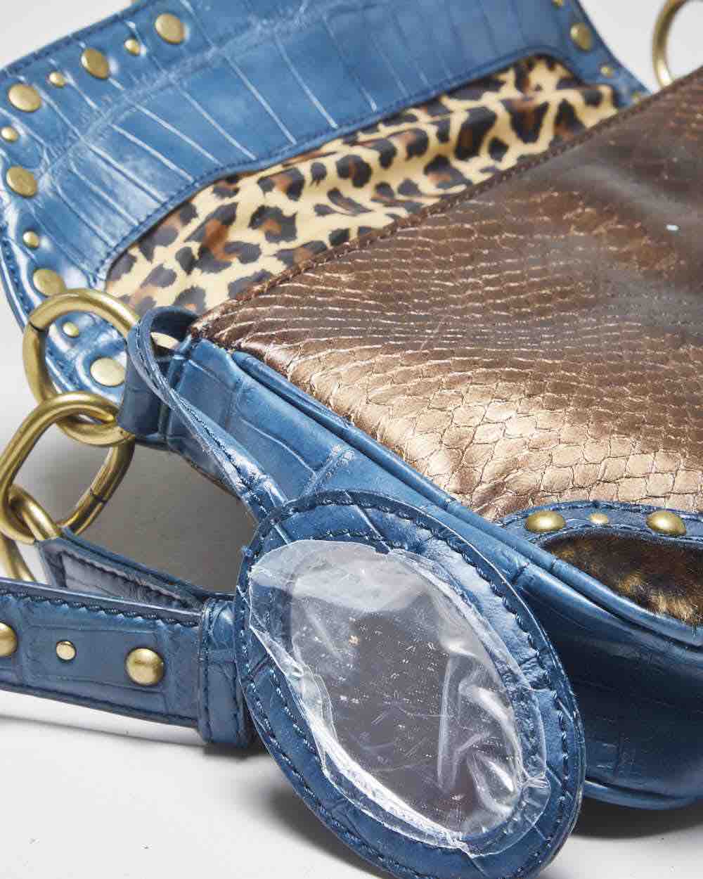 Nine West Studded Animal Print Bag