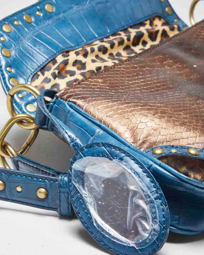 Nine West Studded Animal Print Bag