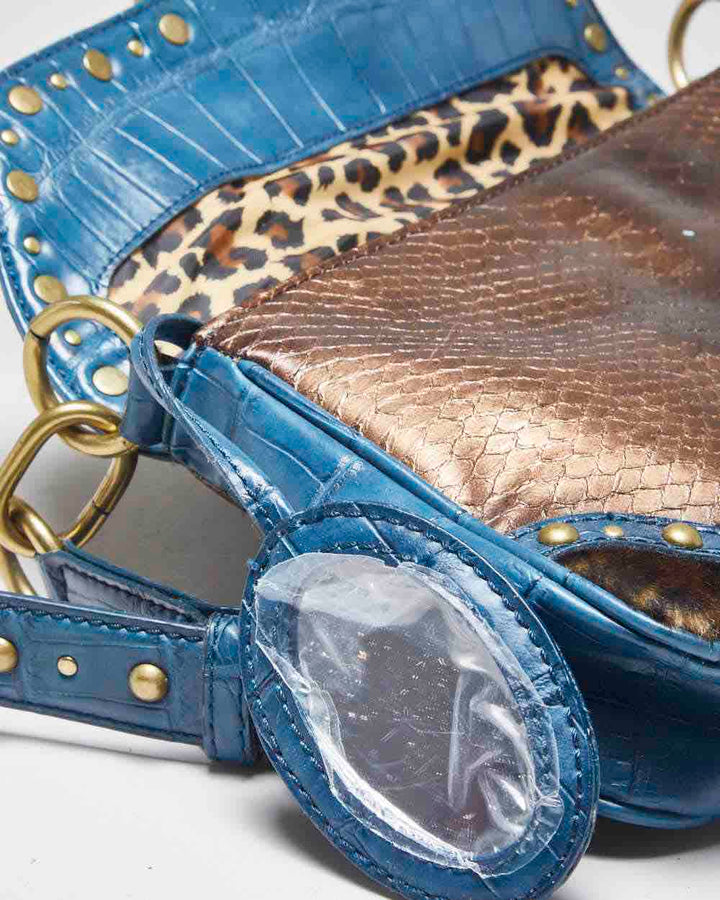 Nine West Studded Animal Print Bag