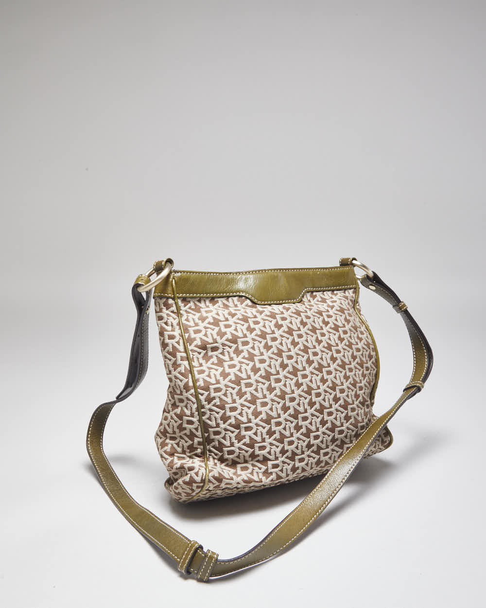 Y2k 00s DKNY Monogram Shoulder Bag & Purse