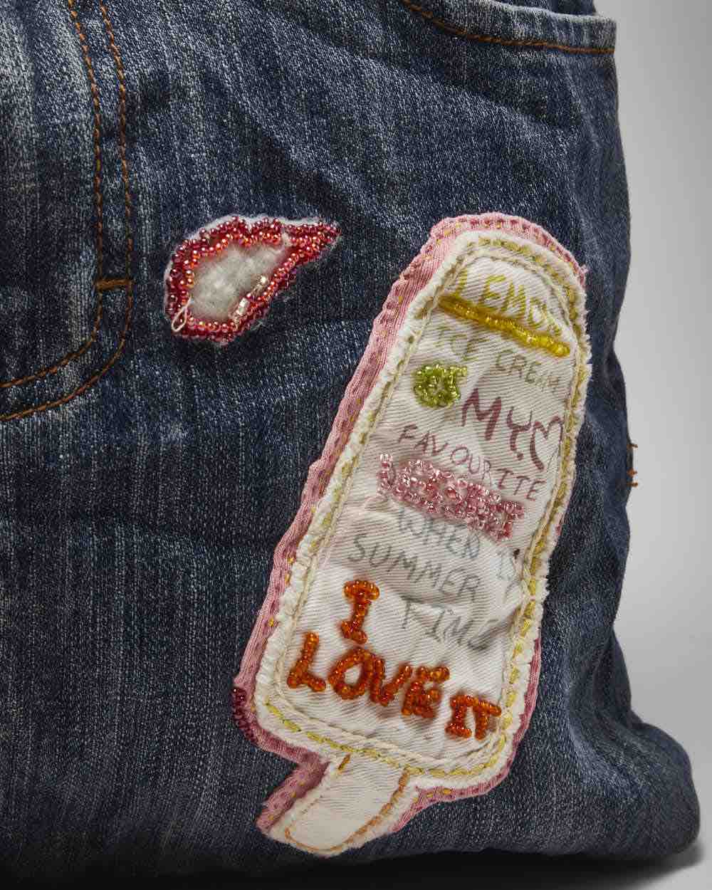 Y2k 00s Tommy Hilfiger Denim Jeans Bag