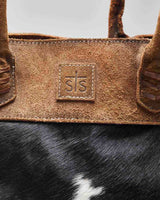 Vintage STS Suede &amp; Cowhide Handbag