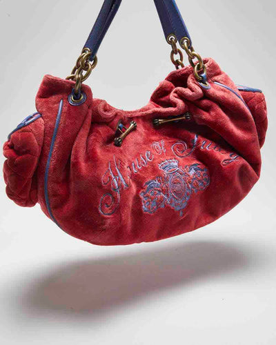 Y2k 00s Juicy Couture Velour Handbag