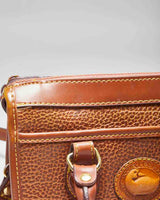 Dooney &amp; Bourke Brown Leather Cross-Body Bag