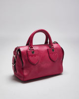 Vintage Bally Pink Leather Mini Handbag