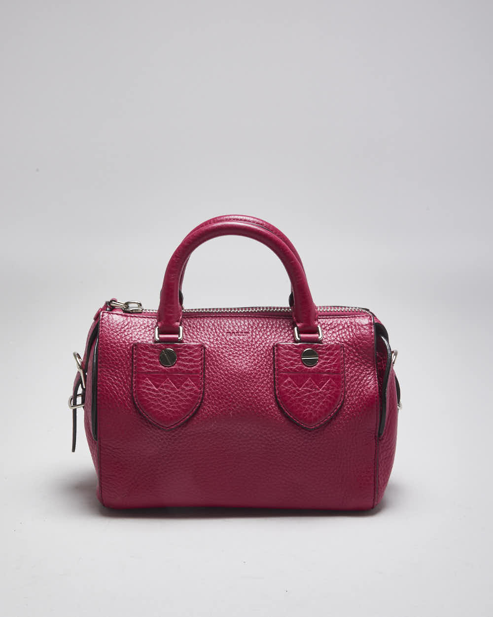 Vintage Bally Pink Leather Mini Handbag