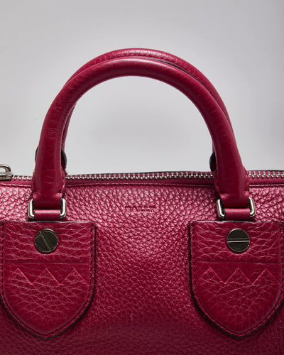 Vintage Bally Pink Leather Mini Handbag