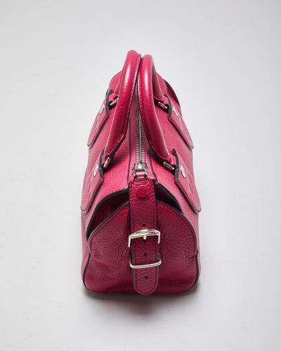 Vintage Bally Pink Leather Mini Handbag