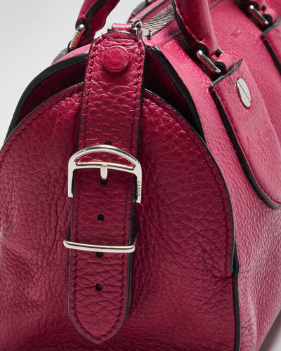 Vintage Bally Pink Leather Mini Handbag