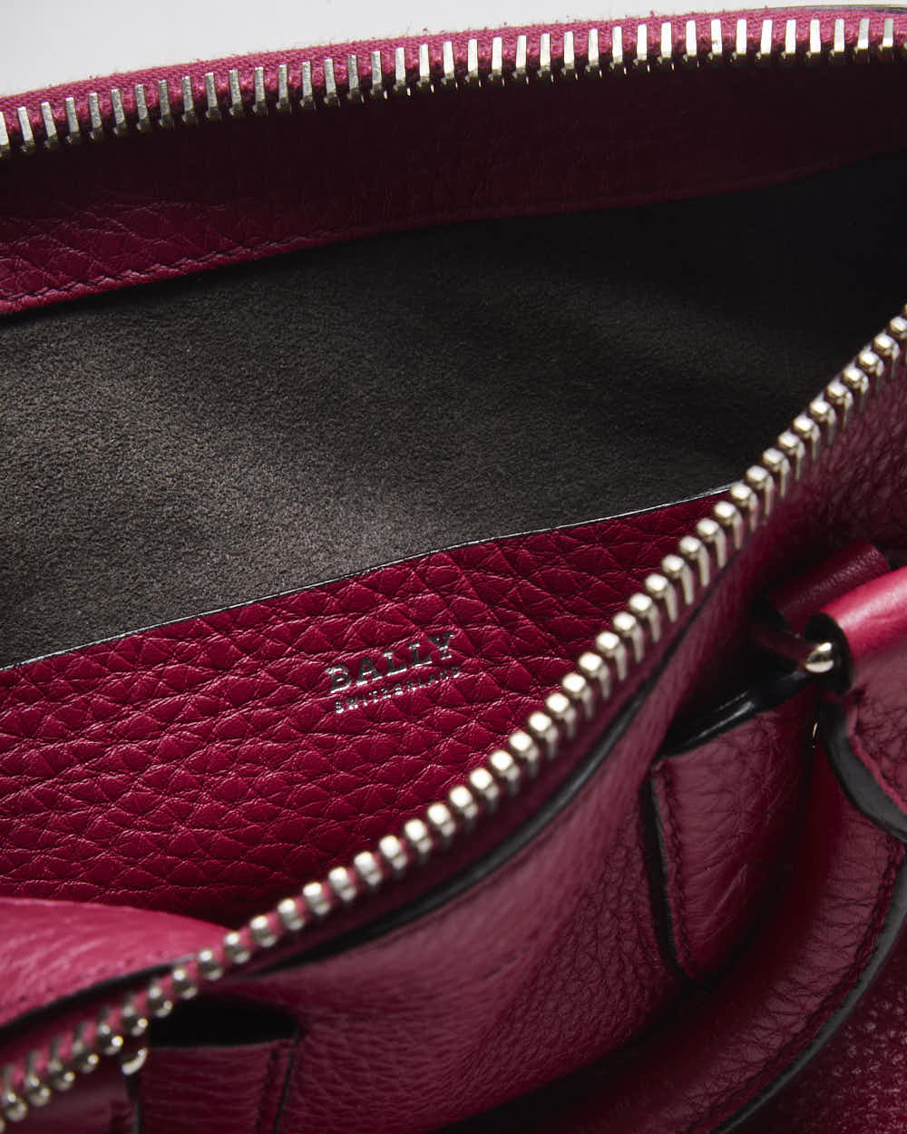 Vintage Bally Pink Leather Mini Handbag