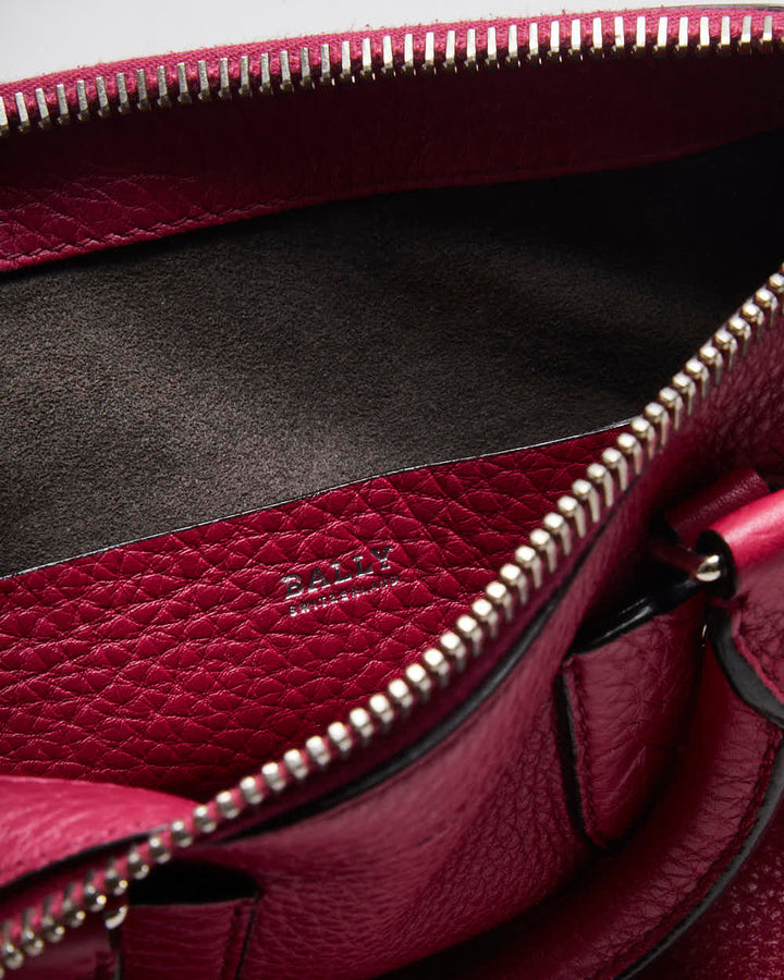 Vintage Bally Pink Leather Mini Handbag