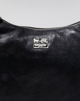 Vintage Y2k 00s Coach Black Leather Handbag