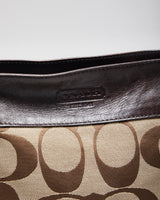 Vintage Y2k 00s Coach Brown Monogram Handbag