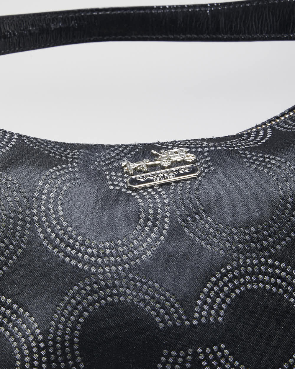 Vintage Y2k 00s Coach Black Handbag