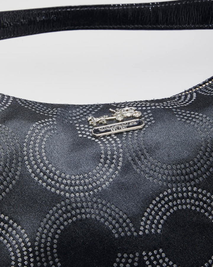 Vintage Y2k 00s Coach Black Handbag