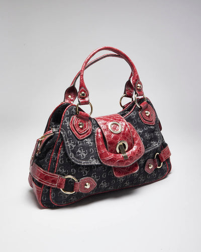 Vintage Y2k 00s Guess Denim Handbag