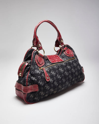 Vintage Y2k 00s Guess Denim Handbag