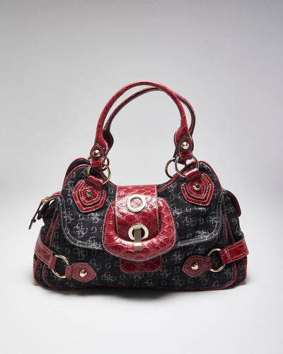 Vintage Y2k 00s Guess Denim Handbag