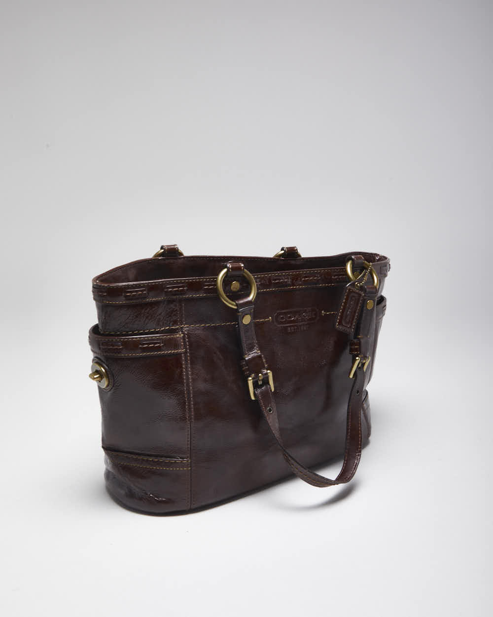 Vintage Y2k 00s Coach Brown Handbag