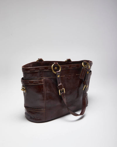 Vintage Y2k 00s Coach Brown Handbag