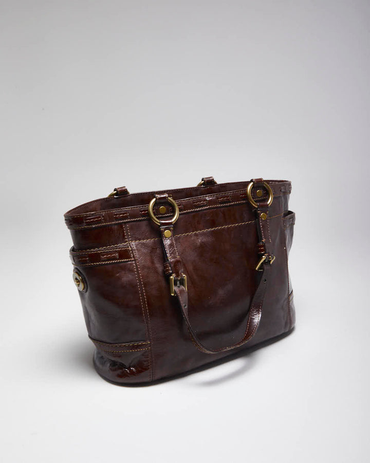 Vintage Y2k 00s Coach Brown Handbag