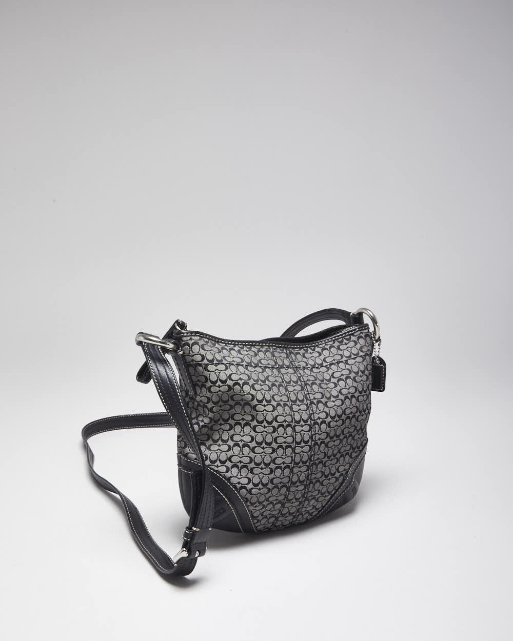 Vintage Coach Monogram Crossbody Bag