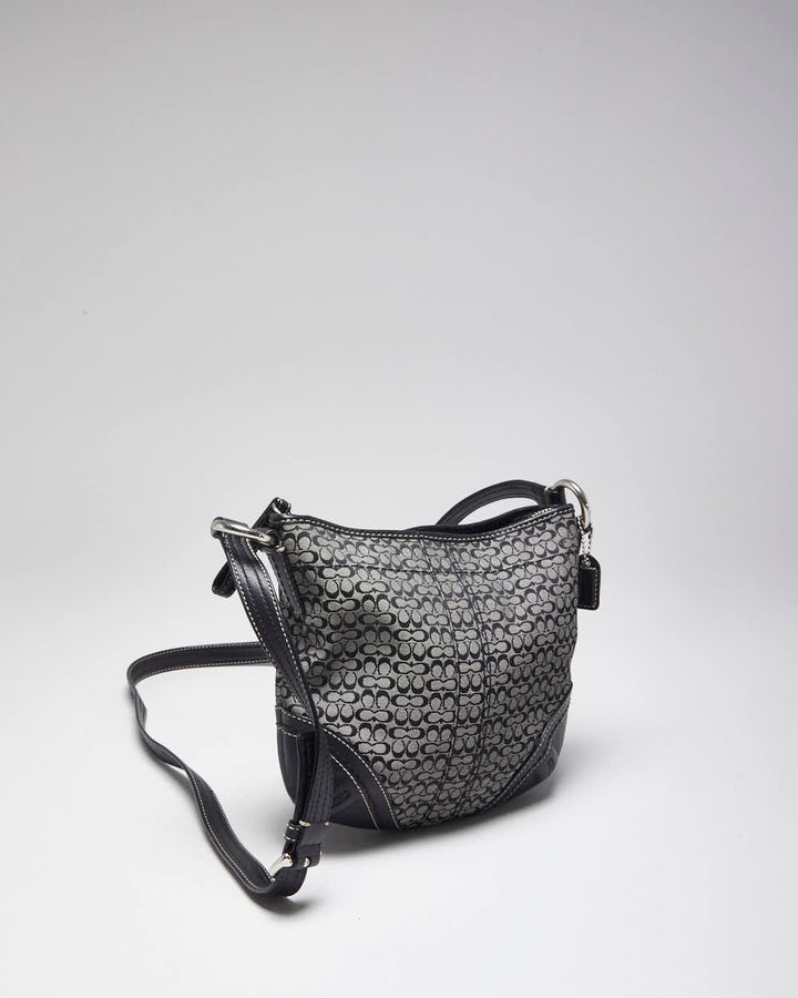 Vintage Coach Monogram Crossbody Bag