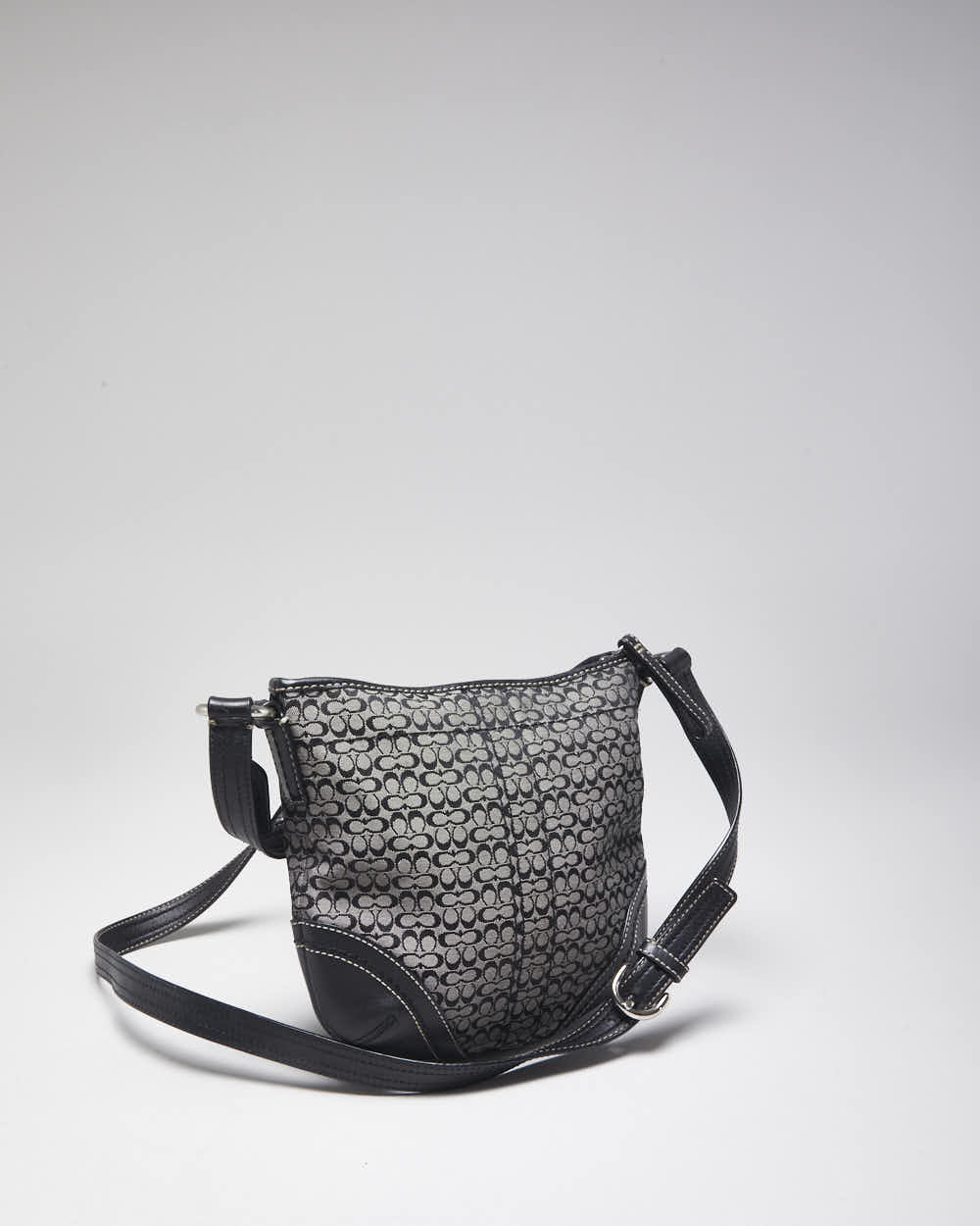 Vintage Coach Monogram Crossbody Bag