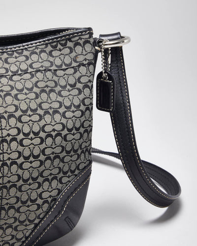 Vintage Coach Monogram Crossbody Bag