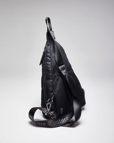 Y2K 00s Juicy Couture Black Sling Bag