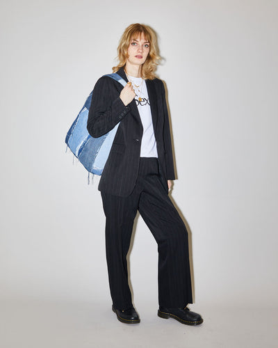 Rokit Originals Elma Denim Patchwork Bag