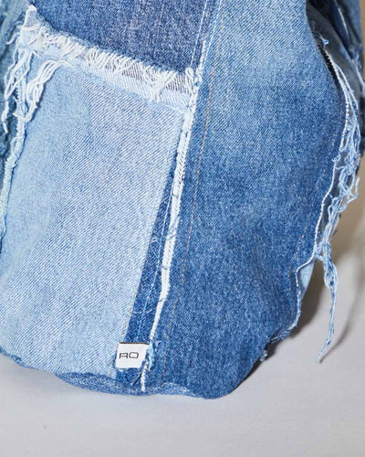 Rokit Originals Elma Denim Patchwork Bag
