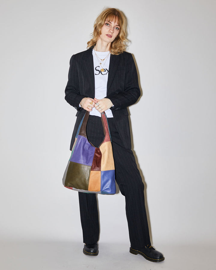 Rokit Originals Elma Denim Leather Bag