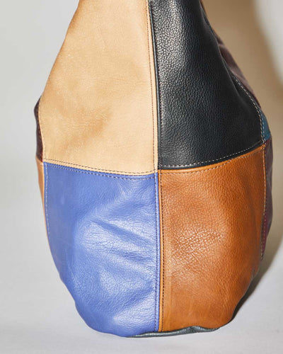 Rokit Originals Elma Denim Leather Bag