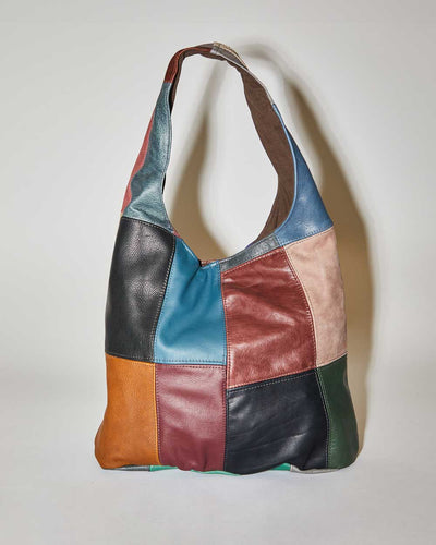 Rokit Originals Elma Denim Leather Bag
