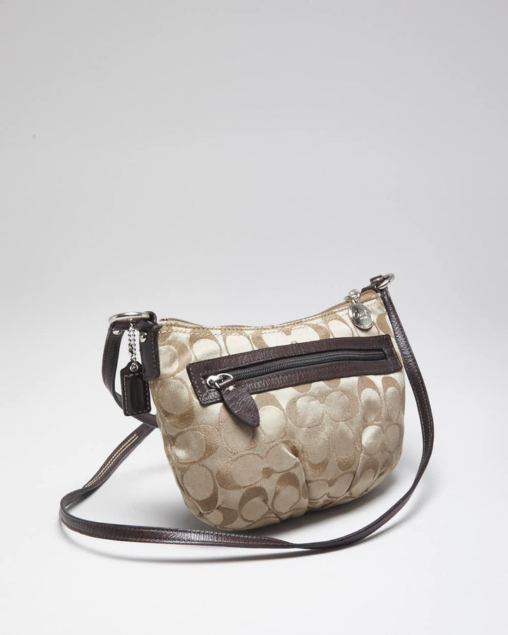 Vintage Y2k 00s Coach Monogram Cross-body Bag