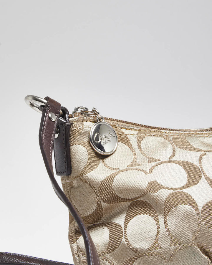 Vintage Y2k 00s Coach Monogram Cross-body Bag